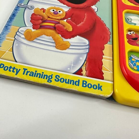 2/$6 Sesame Street-Pottery Time with Elmo Sound Book-Potty Training (Board Book) - Picture 2 of 12